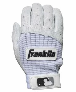Franklin Pro Classic Batting Gloves – Adult – White -Bats Elegant Shop pro classic White 3