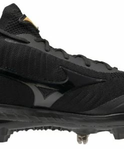 Mizuno Pro Dominant Knit Men’s Spikes – Black (320646) -Bats Elegant Shop products 320646 9090 3