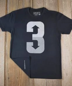 Baseballism 3 Up 3 Down Black T-Shirt (Men’s) -Bats Elegant Shop products 3 up black 3