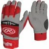 Rawlings Adult Workhorse 950 Series Batting Glove – Red -Bats Elegant Shop products BGP950T Red 2