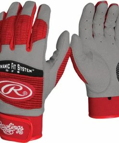 Rawlings Adult Workhorse 950 Series Batting Glove – Red