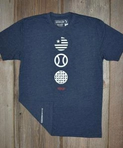 Baseballism American As T-Shirt (Men’s) -Bats Elegant Shop products american as 3