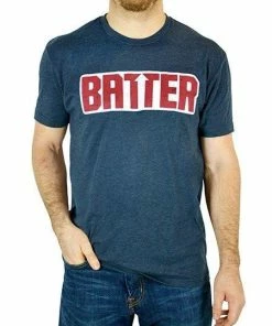 Baseballism Batter Up Navy T-Shirt (Men’s)