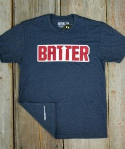 Baseballism Batter Up Navy T-Shirt (Men’s) -Bats Elegant Shop products batterup 3