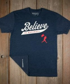 Baseballism – Believe In Baseball Navy T-Shirt (Men’s) 9 Baseballism – Believe In Baseball Navy T-Shirt (Men’s) -Bats Elegant Shop products believe in baseball 3