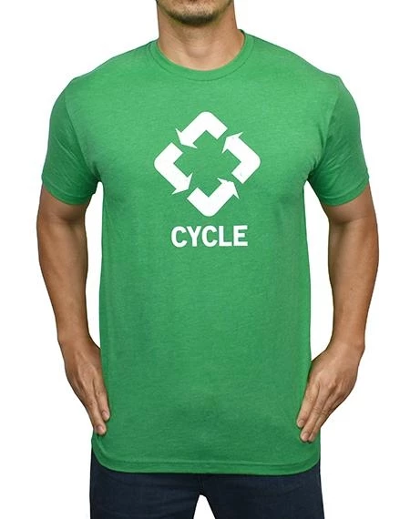 Baseballism – Cycle – Green T-Shirt (Men’s) 3 Baseballism – Cycle – Green T-Shirt (Men’s)