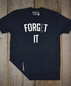 Baseballism – Forget The ‘E’ Black T-Shirt (Men’s) -Bats Elegant Shop products forget it 3