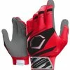 EvoShield Protective Batting Glove 2.0. – Adult – Speed Stripe Red/Black -Bats Elegant Shop products gloves ss blk red