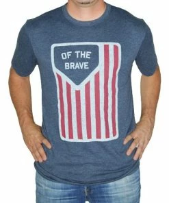 Baseballism Home Of The Brave T-Shirt (Men’s)