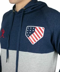 Baseballism – Home Team Color Blocked Hoodie (Men’s) -Bats Elegant Shop products home team cb hoodie 3
