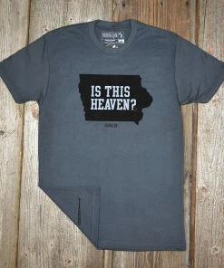 Baseballism – Is This Heaven – Grey T-Shirt (Men’s) -Bats Elegant Shop products is this heaven 3