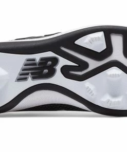 New Balance – Black/White Junior Low Rubber Baseball Cleats (J4040BK4) -Bats Elegant Shop products j4040bk4 4