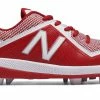 New Balance – Red/White Junior Low Rubber Baseball Cleats (J4040TR4) 1 New Balance – Red/White Junior Low Rubber Baseball Cleats (J4040TR4) -Bats Elegant Shop products j4040tr4 1