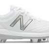 New Balance 4040v5 Youth Molded Cleats – White/White (J4040TW5) -Bats Elegant Shop products j4040tw5 1