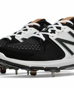 New Balance – Black/White Low-Cut 3000v3 Metal Spikes (L3000BK3)