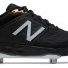 New Balance – Black/Black Low-Cut L3000v4 Metal Spikes (L3000SK4) -Bats Elegant Shop products l3000sk4 1