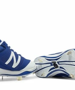 New Balance – Blue/White Low 4040v3 Baseball Spikes (L4040AB3) -Bats Elegant Shop products l4040ab3 3