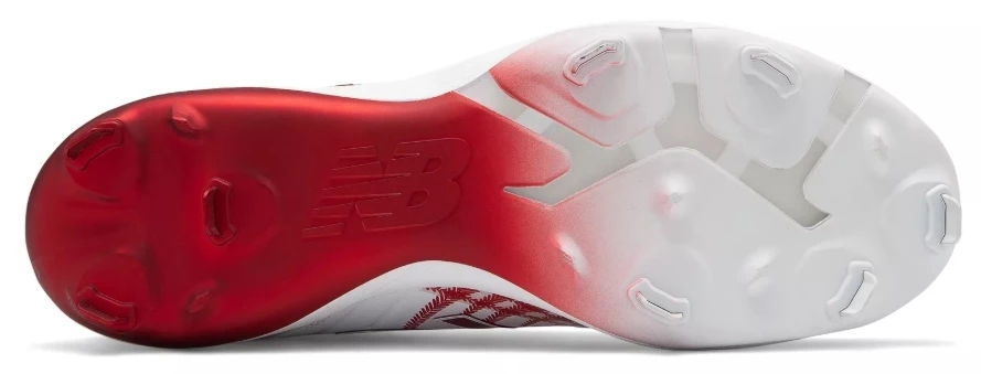 New Balance – White/Red Hero 4040v5 Metal Spikes (L4040AS5) 6 New Balance – White/Red Hero 4040v5 Metal Spikes (L4040AS5) - Image 4