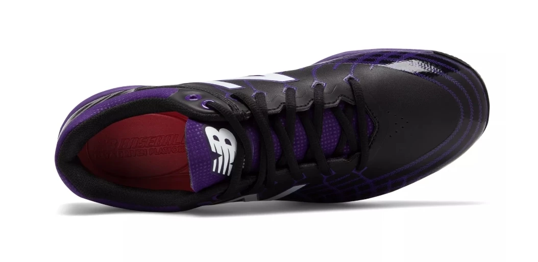 New Balance 4040v5 Metal Spikes – Black/Purple (L4040BP5) 5 New Balance 4040v5 Metal Spikes – Black/Purple (L4040BP5) - Image 3