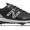 New Balance 4040v5 Metal Spikes – Black/White (L4040PK5)