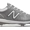 New Balance 4040v5 Metal Spikes – Grey/White (L4040TG5) 1 New Balance 4040v5 Metal Spikes – Grey/White (L4040TG5) -Bats Elegant Shop products l4040tg5 1