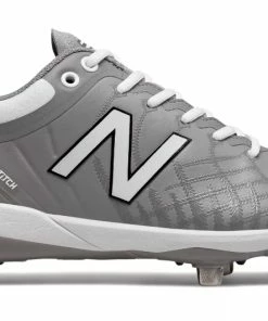New Balance 4040v5 Metal Spikes – Grey/White (L4040TG5)