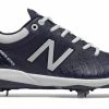New Balance 4040v5 Metal Spikes – Navy/White (L4040TN5) -Bats Elegant Shop products l4040tn5 1
