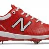 New Balance 4040v5 Metal Spikes – Red/White (L4040TR5) -Bats Elegant Shop products l4040tr5 1