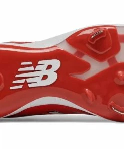 New Balance 4040v5 Metal Spikes – Red/White (L4040TR5) -Bats Elegant Shop products l4040tr5 4