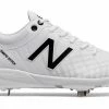 New Balance 4040v5 Metal Spikes – White/Black (L4040TW5) 1 New Balance 4040v5 Metal Spikes – White/Black (L4040TW5) -Bats Elegant Shop products l4040tw5 1