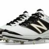 New Balance – White/Black Low 4040v3 Baseball Spikes (L4040WT3) -Bats Elegant Shop products l4040wt3 1