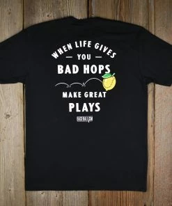 Baseballism – Lemonade 2.0 Black T-Shirt (Men’s) -Bats Elegant Shop products lemonade 2.0 5