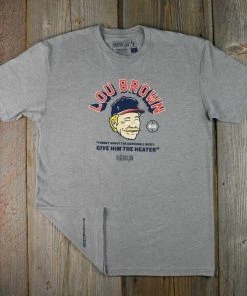 Baseballism – Lou Brown T-Shirt (Men’s) 7 Baseballism – Lou Brown T-Shirt (Men’s) -Bats Elegant Shop products lou brown 3
