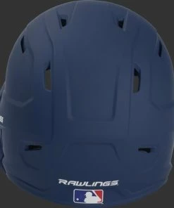 Rawlings Mach Batting Helmet W/ EXT Flap – Navy (MACHEXTR) -Bats Elegant Shop products machextr navy 4