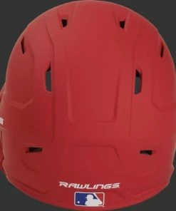 Rawlings Mach Batting Helmet W/ EXT Flap – Red (MACHEXTR) -Bats Elegant Shop products machextr red 4