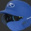 Rawlings Mach Batting Helmet W/ EXT Flap – Royal (MACHEXTR) -Bats Elegant Shop products machextr royal 1