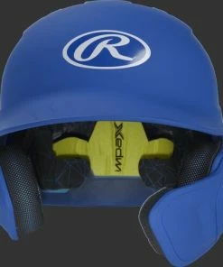 Rawlings Mach Batting Helmet W/ EXT Flap – Royal (MACHEXTR) 9 Rawlings Mach Batting Helmet W/ EXT Flap – Royal (MACHEXTR) -Bats Elegant Shop products machextr royal 3