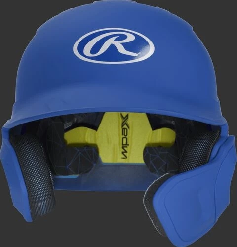 Rawlings Mach Batting Helmet W/ EXT Flap – Royal (MACHEXTR) 5 Rawlings Mach Batting Helmet W/ EXT Flap – Royal (MACHEXTR) - Image 3