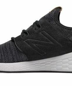 New Balance – Men’s Black/Magnet Fresh Foam Cruz V2 Knit (MCRUZKB2) -Bats Elegant Shop products mcruzkb2 2