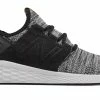 New Balance – Men’s Black/White Fresh Foam Cruz V2 Knit (MCRUZKW2) -Bats Elegant Shop products mcruzkw2 1