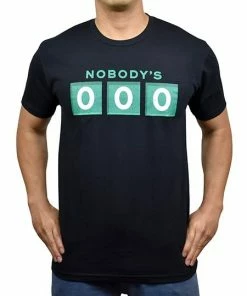 Baseballism – Nobody’s Perfect – Black T-Shirt (Men’s)