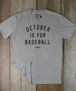 Baseballism – October Is For Baseball T-Shirt (Men’s) 7 Baseballism – October Is For Baseball T-Shirt (Men’s) -Bats Elegant Shop products october 3