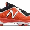 New Balance – Orange/Black Low Rubber Baseball Cleats (PL4040B4) 1 New Balance – Orange/Black Low Rubber Baseball Cleats (PL4040B4) -Bats Elegant Shop products pl4040b4 1