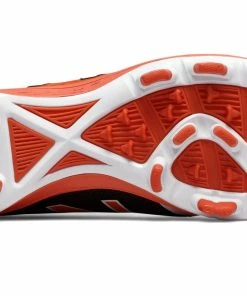 New Balance – Orange/Black Low Rubber Baseball Cleats (PL4040B4) -Bats Elegant Shop products pl4040b4 4