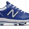 New Balance 4040v5 Adult Molded Cleats – Royal/White (PL4040B5) -Bats Elegant Shop products pl4040b5 1