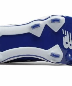 New Balance 4040v5 Adult Molded Cleats – Royal/White (PL4040B5) -Bats Elegant Shop products pl4040b5 4