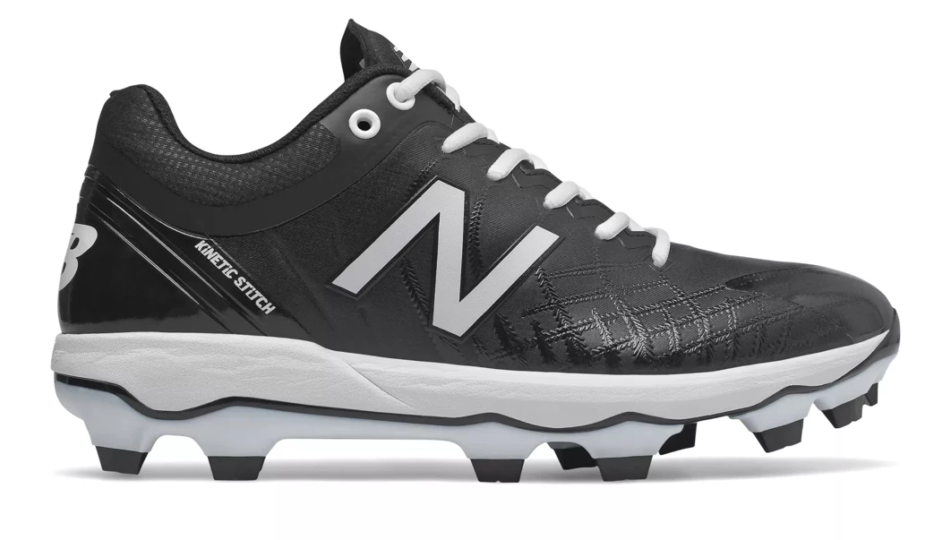 New Balance 4040v5 Adult Molded Cleat – Black/White (PL4040K5) 3 New Balance 4040v5 Adult Molded Cleat – Black/White (PL4040K5)