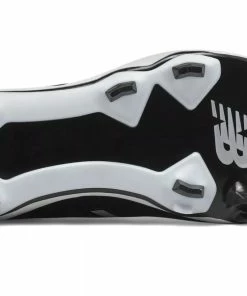 New Balance 4040v5 Adult Molded Cleat – Black/White (PL4040K5) 9 New Balance 4040v5 Adult Molded Cleat – Black/White (PL4040K5) -Bats Elegant Shop products pl4040k5 4