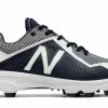 New Balance – Navy/White Low Rubber Baseball Cleats (PL4040N4) -Bats Elegant Shop products pl4040n4 1