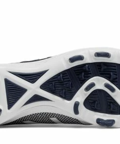 New Balance – Navy/White Low Rubber Baseball Cleats (PL4040N4) -Bats Elegant Shop products pl4040n4 4